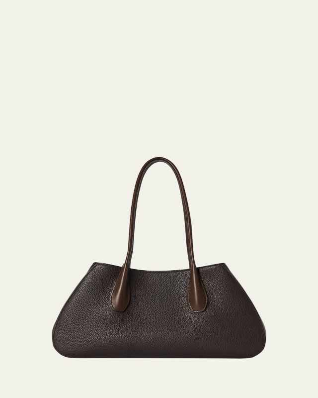 Alger Geometric Shoulder Bag in Leather